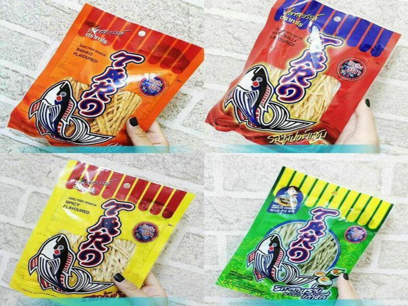 Snack cá Taro Thái Lan - Món ăn vặt từ cá tươi